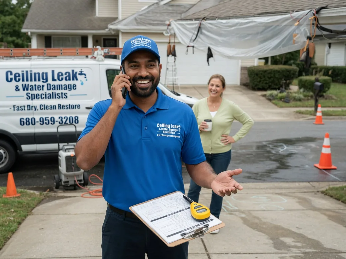 Ceiling Leak Cleanup Woodstock, VT FAQs